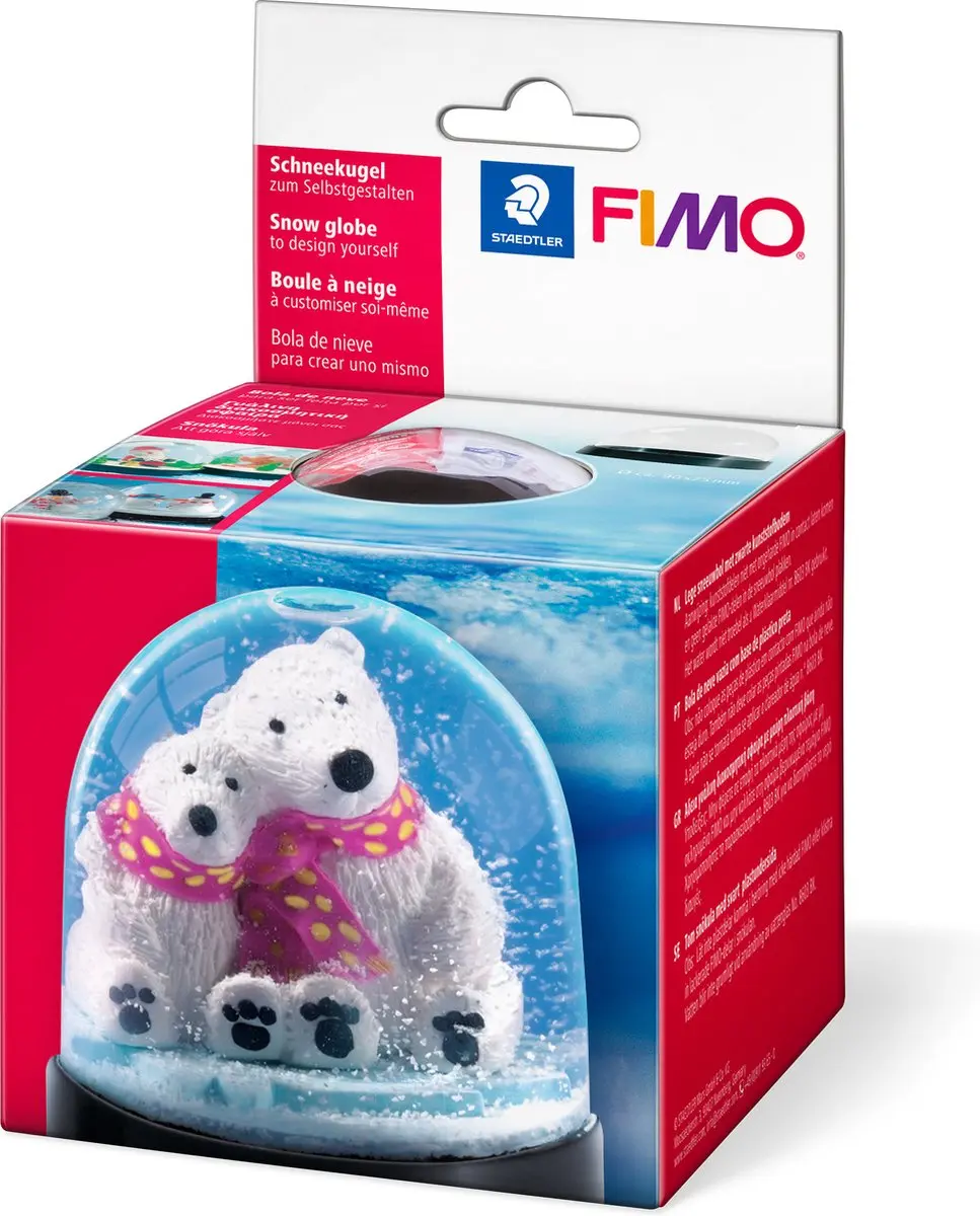 FIMO sneeuwbol