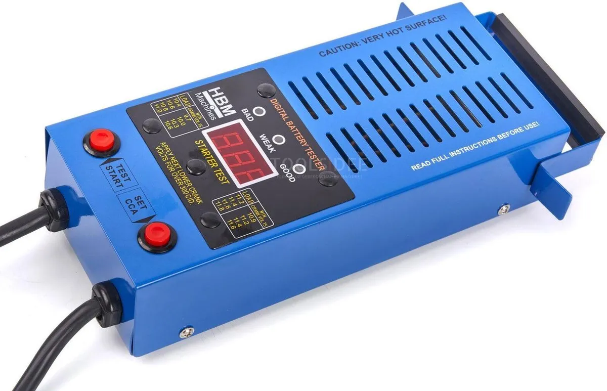 HBM 125 AMP Professionele Accu Tester