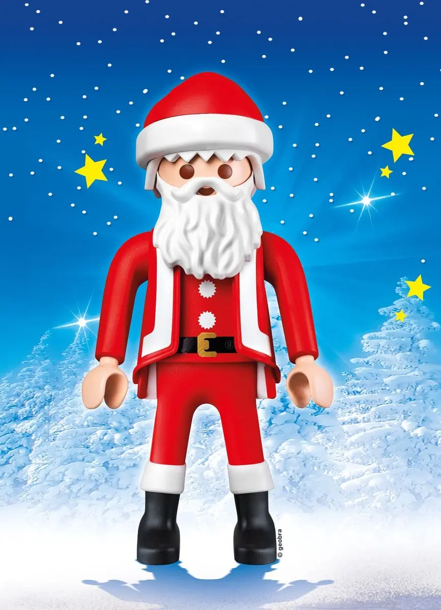 Lechuza Playmobil XXL Kerstman Noel - Rood/Wit - afbeelding 6 van 6