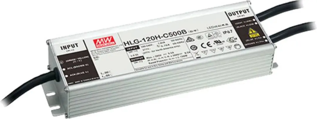 Mean Well HLG-120H-12B LED-driver - 120W - afbeelding 6 van 6