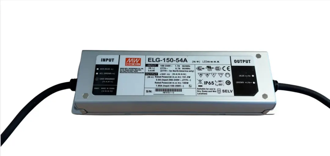 Mean Well ELG‑150‑54A LED Driver