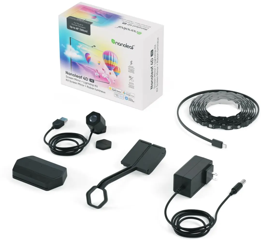 Nanoleaf 4D V2 TV Screen Mirror N6900K02-43LS - RGB - afbeelding 2 van 6
