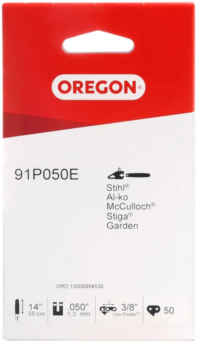 Oregon 91P050E Xtraguard Zaagketting 35 cm - 50 TG - afbeelding 2 van 4