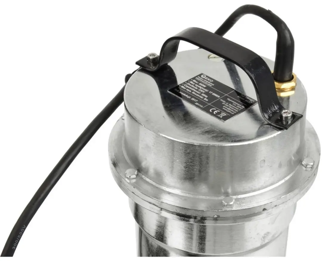 GEKO Rioolpomp 550W - Nikkel - afbeelding 2 van 6