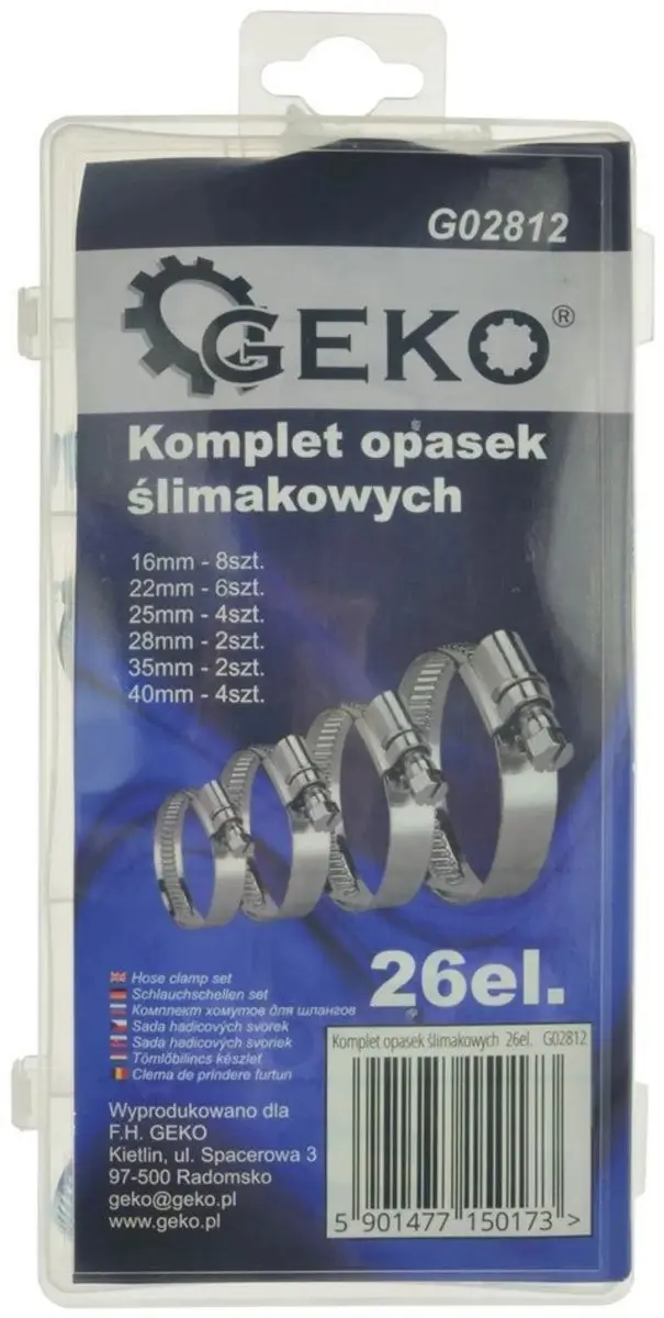GEKO Slangklemmen Assortiment