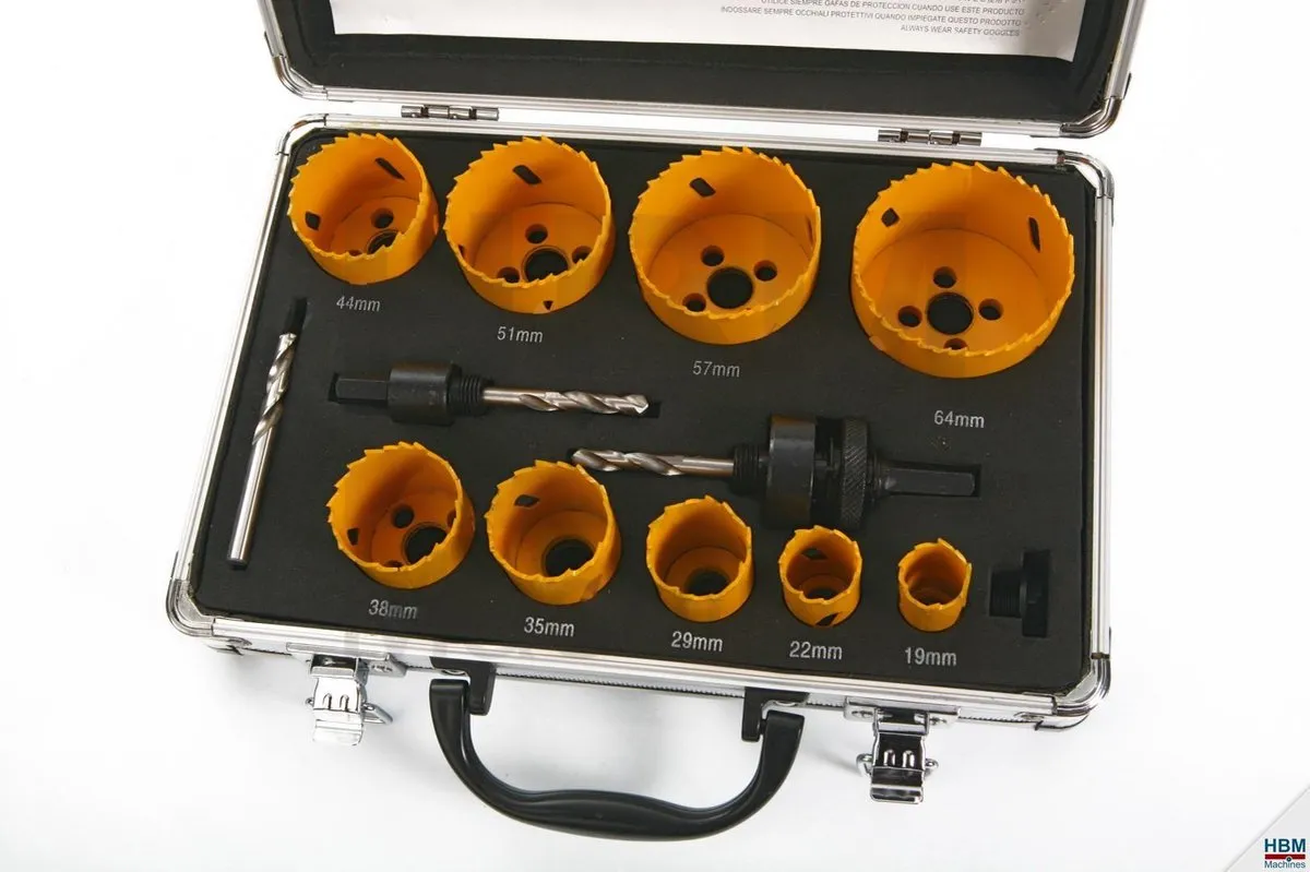 HBM 13-delige Bi-Metaal Gatzagenset 64cm