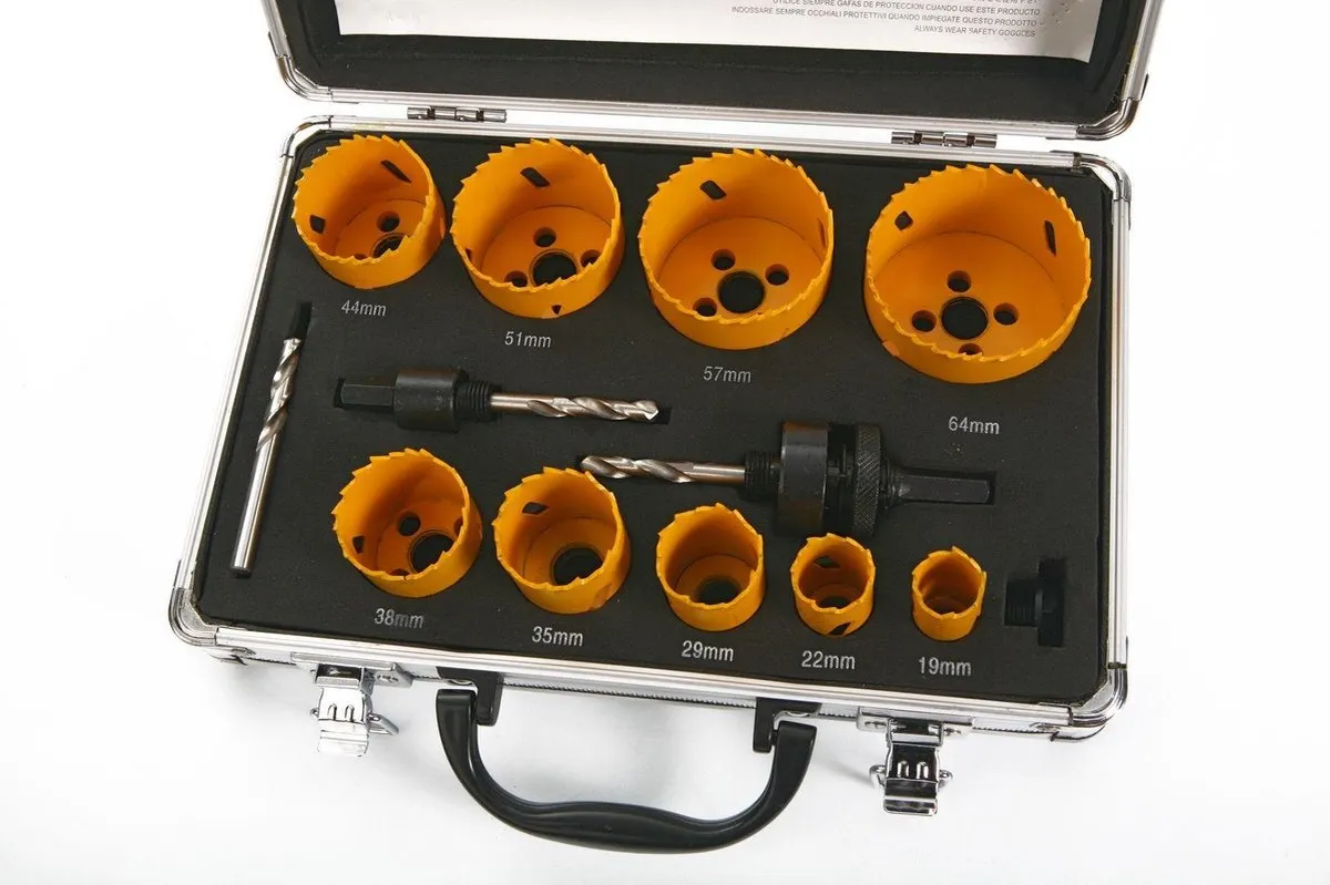 HBM 13-delige Bi-Metaal Gatzagenset 64cm