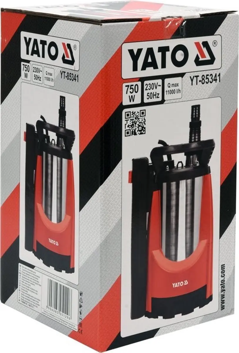 Yato INOX YT-85341 Dompelpomp 750W - 11.000 l/h - afbeelding 3 van 5