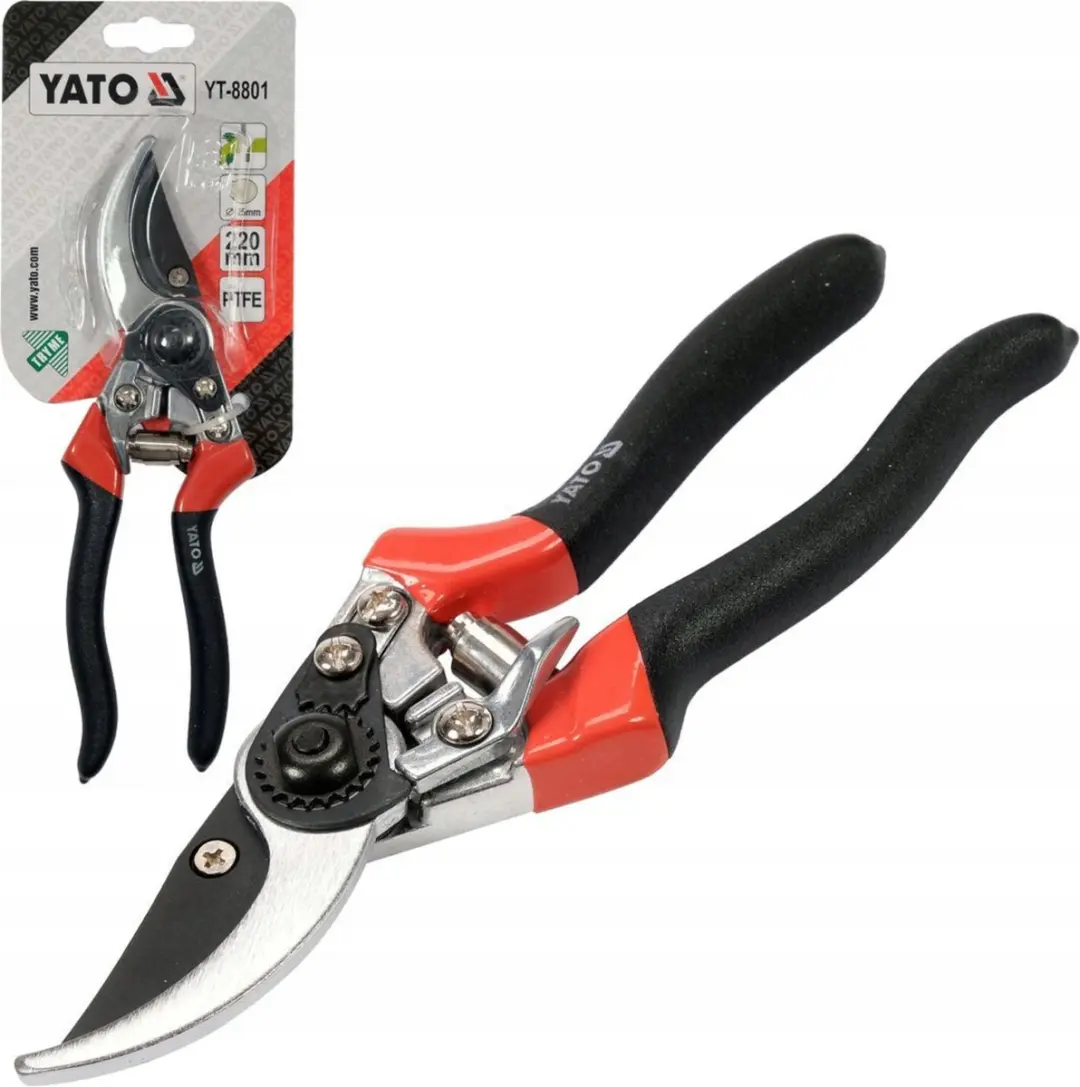 Yato YT-8801 Snoeischaar Bypass - 210mm - Ø25mm - afbeelding 2 van 4