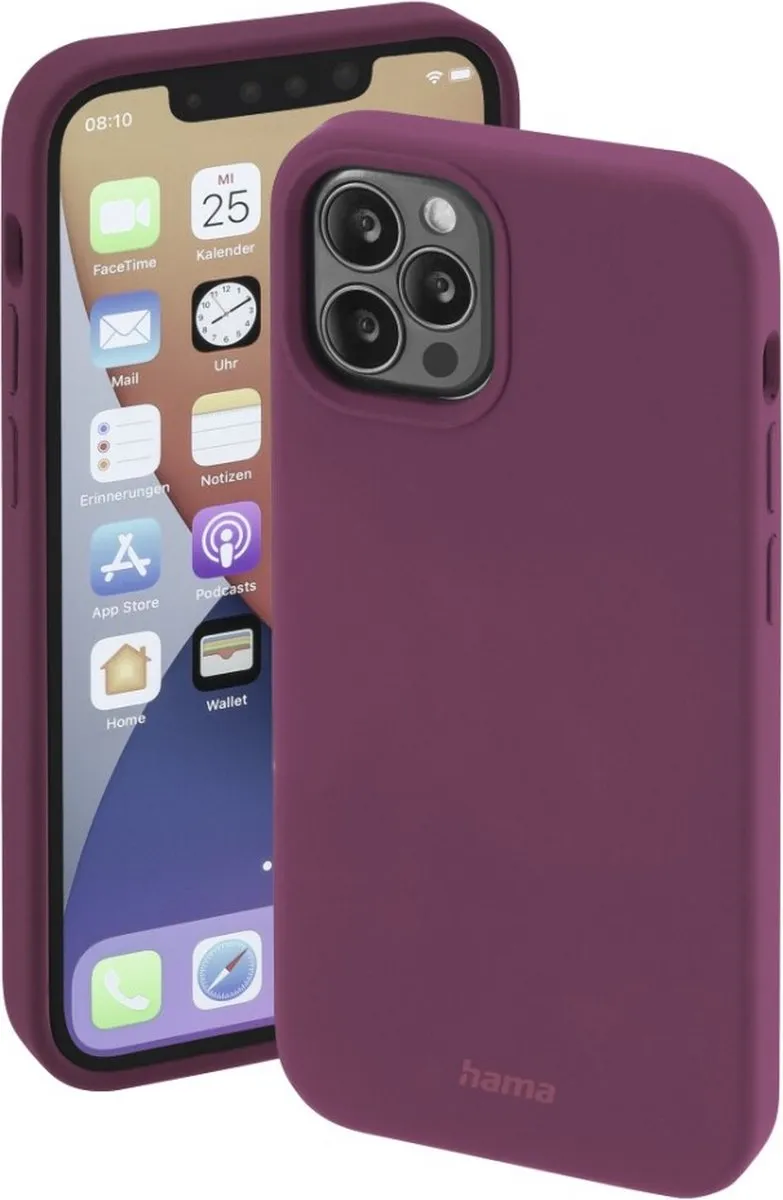 Hama MagCase Finest Feel Pro 00196989 - iPhone 13 Pro Max - Bordeaux