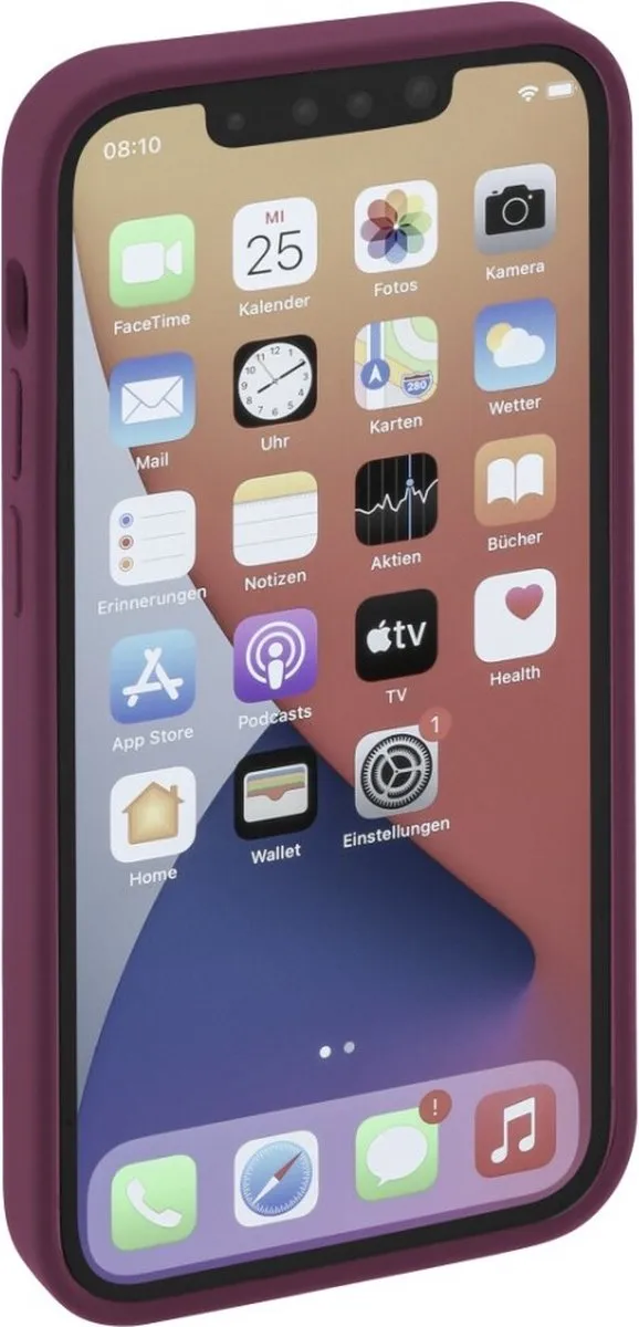 Hama MagCase Finest Feel Pro 00196989 - iPhone 13 Pro Max - Bordeaux - afbeelding 6 van 6