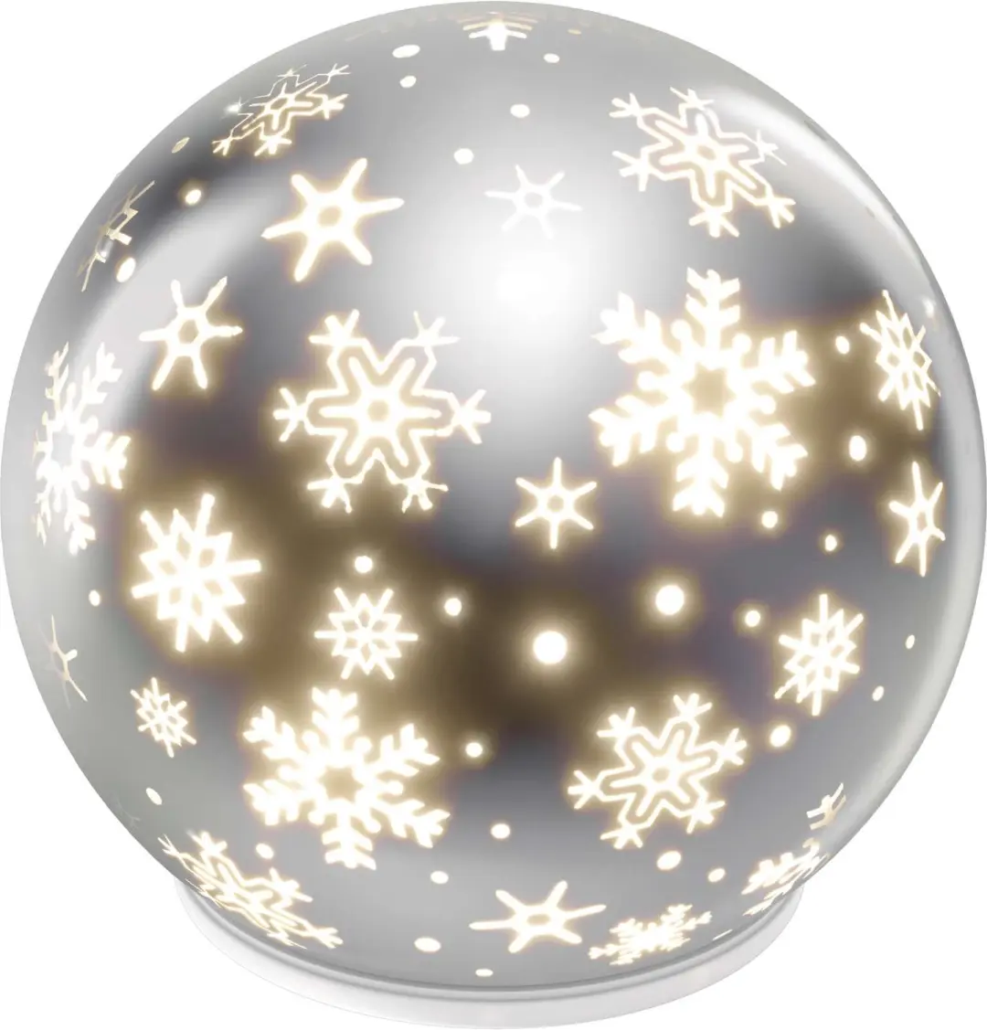 EMOS LED-kerstbal van glas