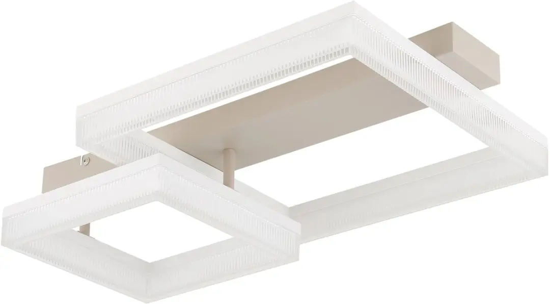 Globo Zara 48047D1 Plafondlamp - 24W - Zand Bruin - afbeelding 4 van 6