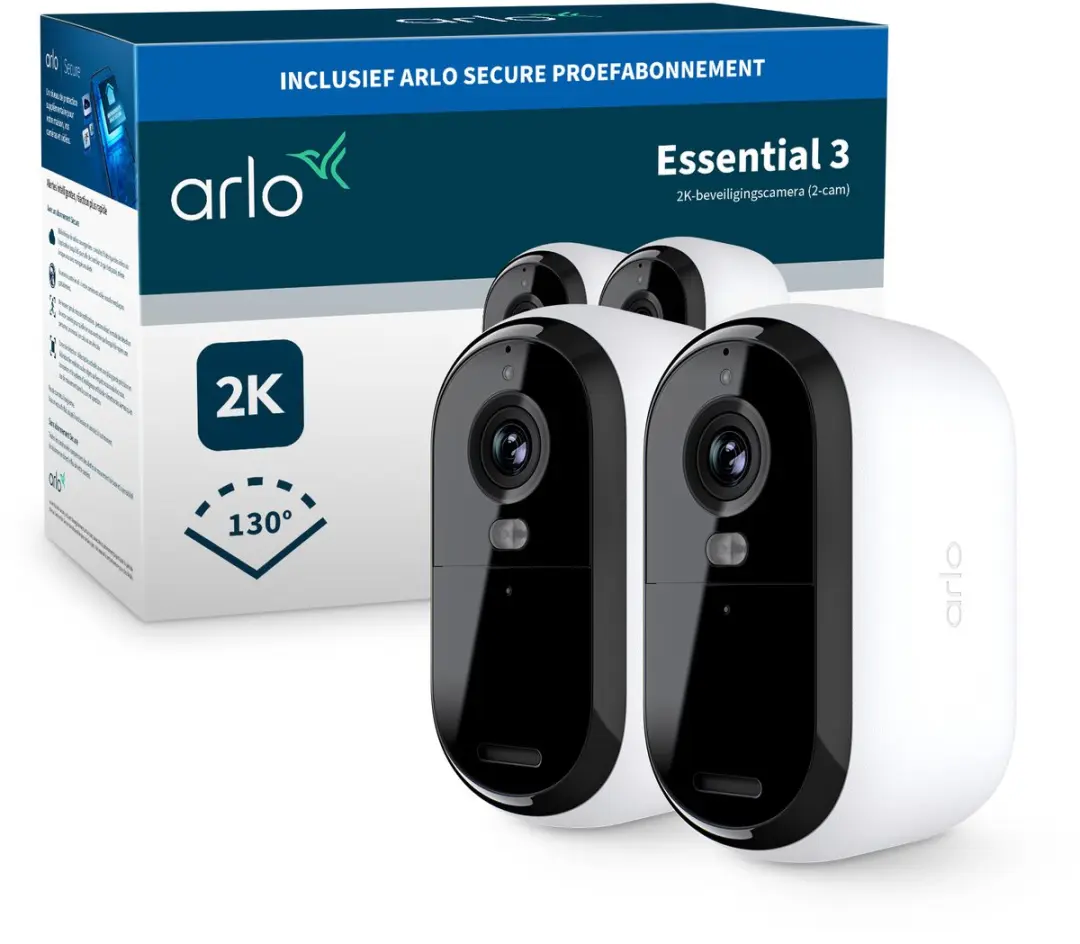 Arlo Essential3 VMC3280-100EUS Beveiligingscamera