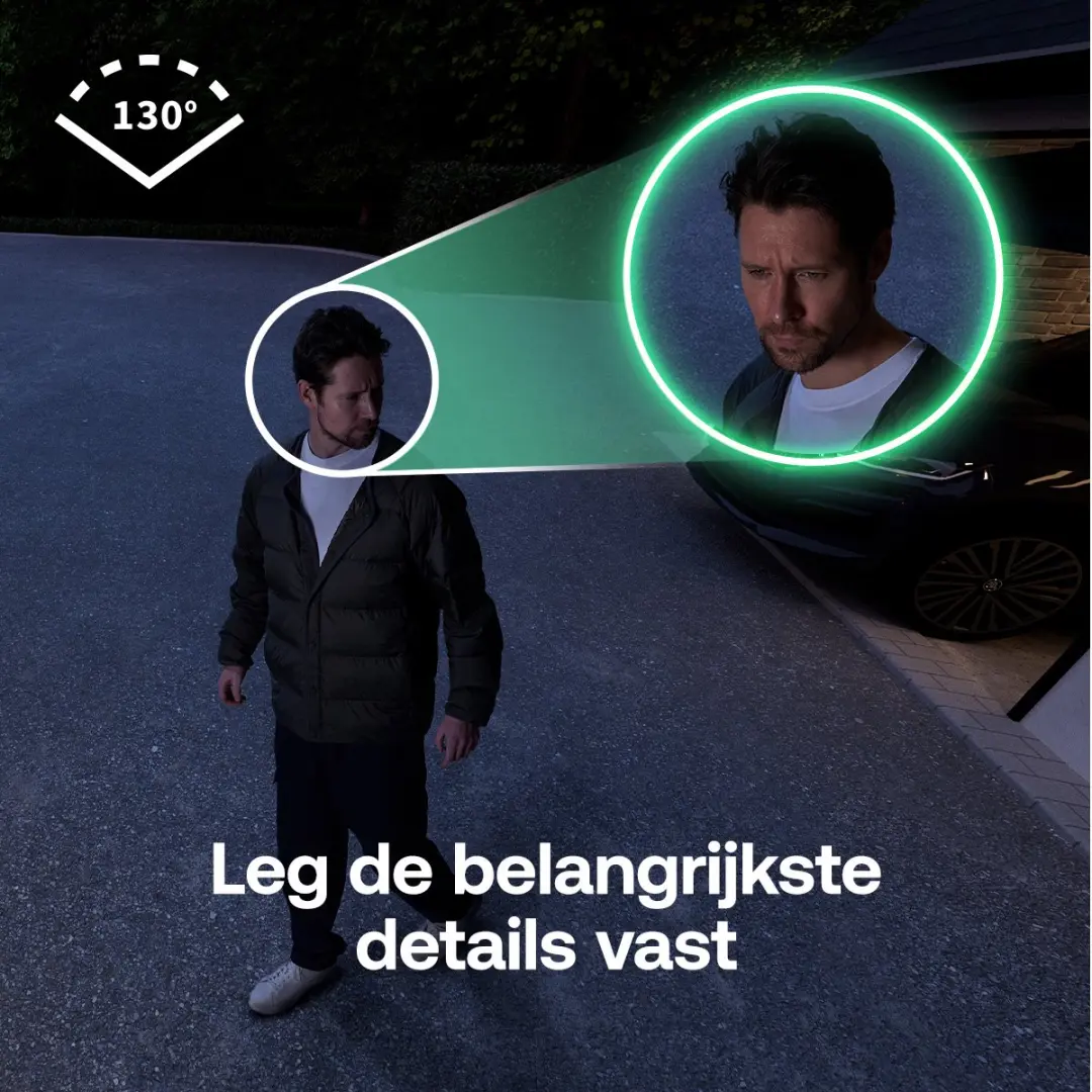 Arlo Essential 3 2K beveiligingscamera met zonnepaneel - 2-pack - Wit - afbeelding 3 van 6