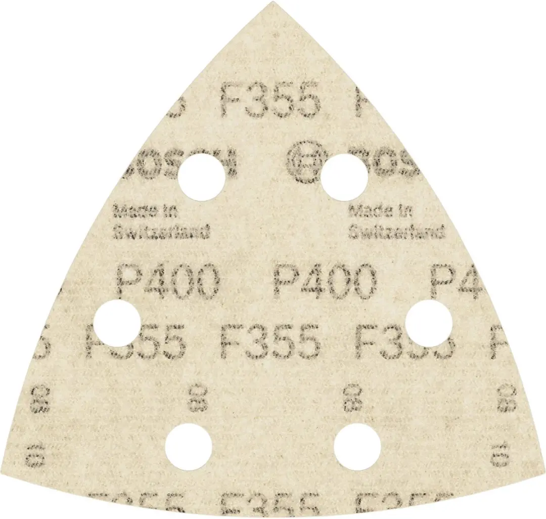Bosch Best for Stone Deltaschuurpapier 2608605198 K400 5x - afbeelding 3 van 6