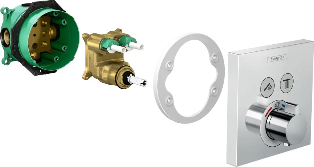 Hansgrohe iBox universal inbouwdeel 01800180 - afbeelding 2 van 6