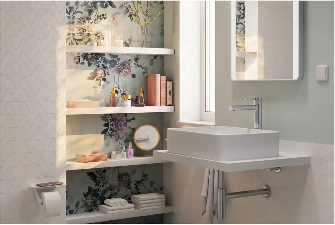 Hansgrohe Flowstar S Premium Designsifon - Chroom - afbeelding 3 van 6
