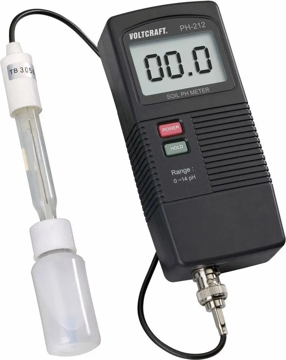 Voltcraft PH-212 Bodemanalyseset pH-waarde