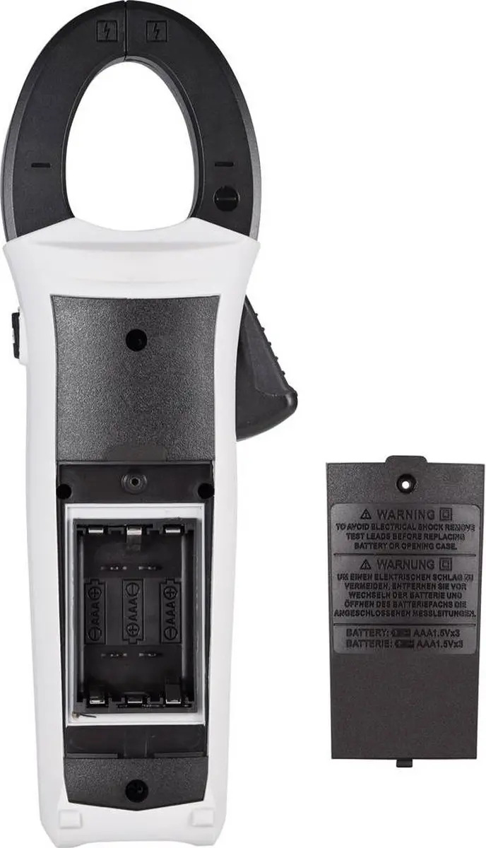 Voltcraft VC-750 E Stroomtang Multimeter - IP54 - CAT IV 600V - afbeelding 5 van 6