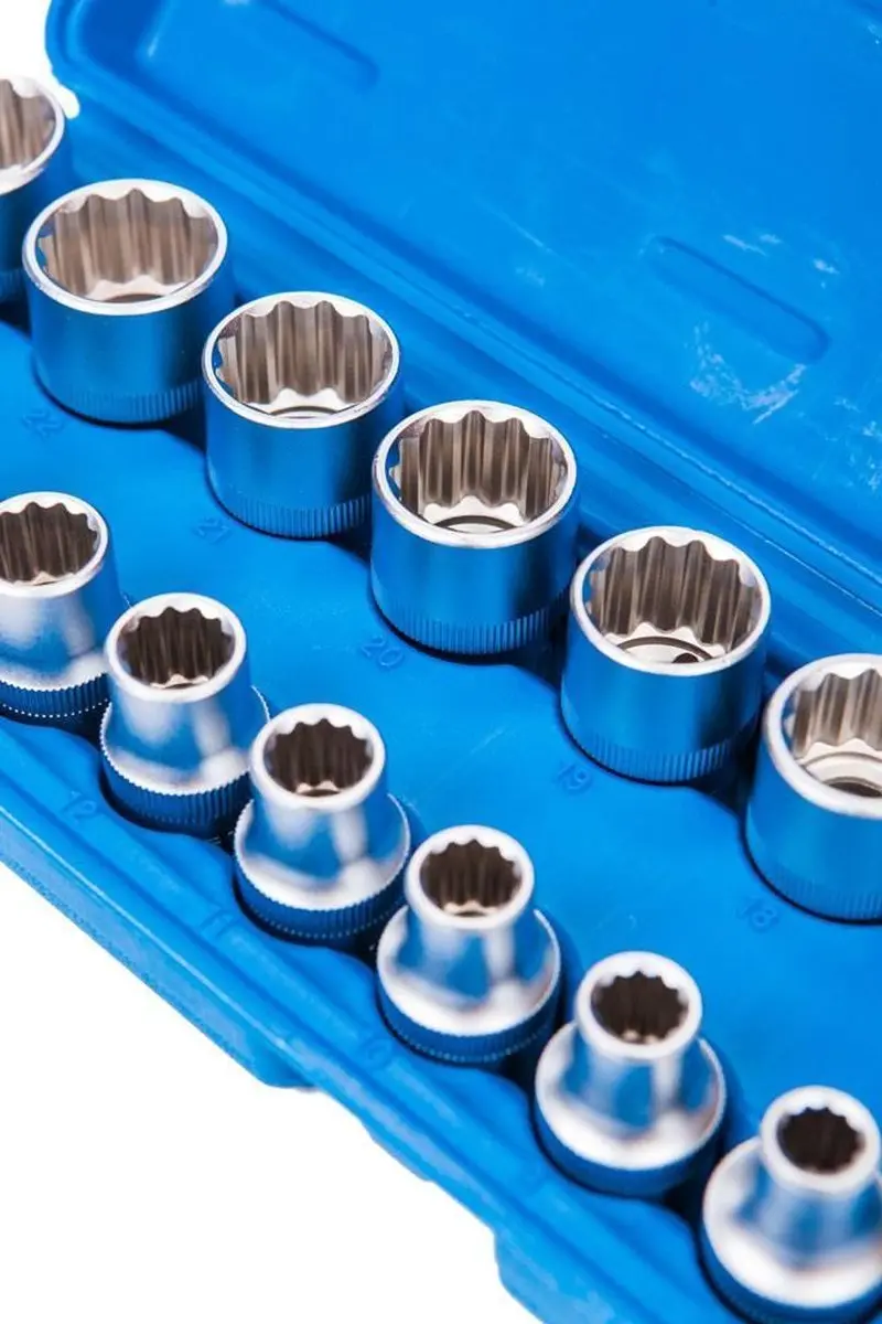 BGS technic Dopsleutelset 1/2" 8-24mm 16-delig - afbeelding 6 van 6
