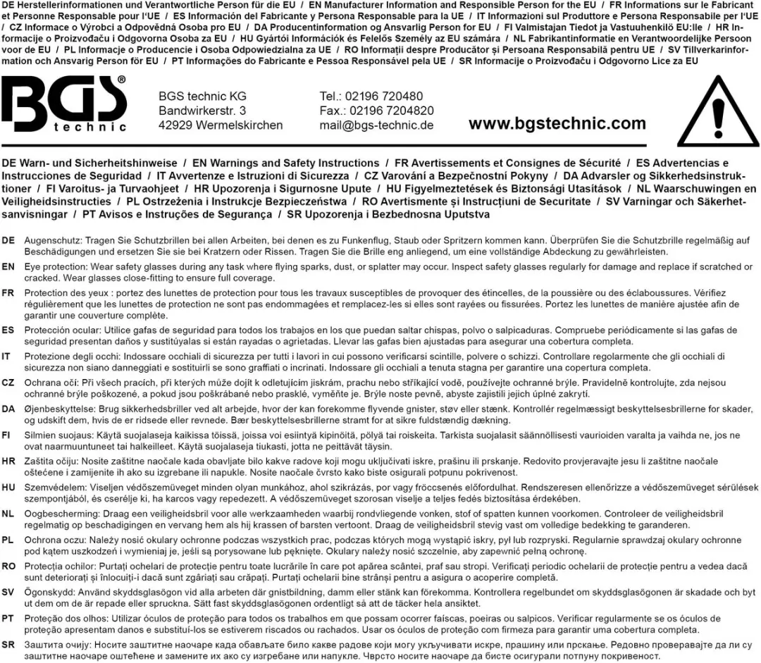 BGS Lashelm Polarisé 3516 - Carbon Zwart - afbeelding 2 van 6