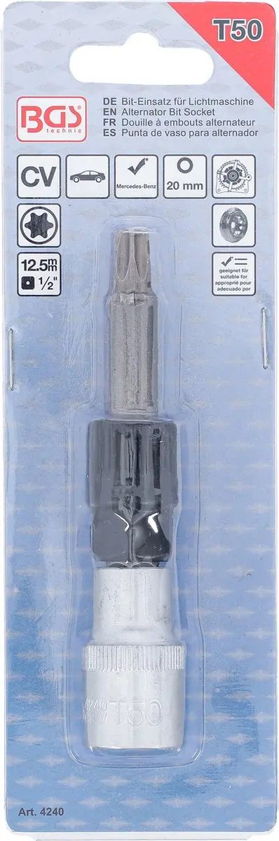 BGS Dopsleutelbit Torx T50 1/2 inch