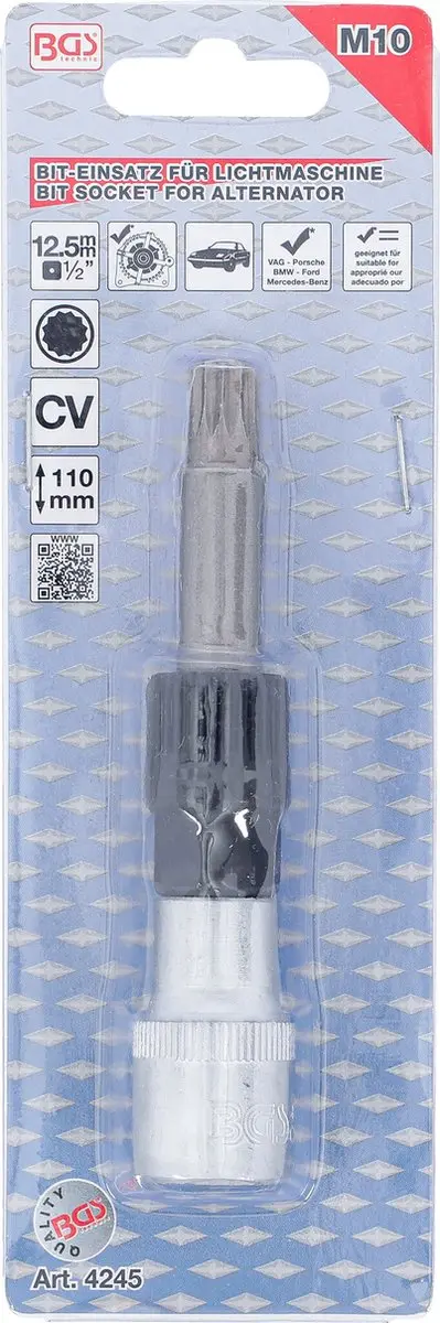 BGS technic 4245 Dopsleutelbit 1/2 inch voor dynamo