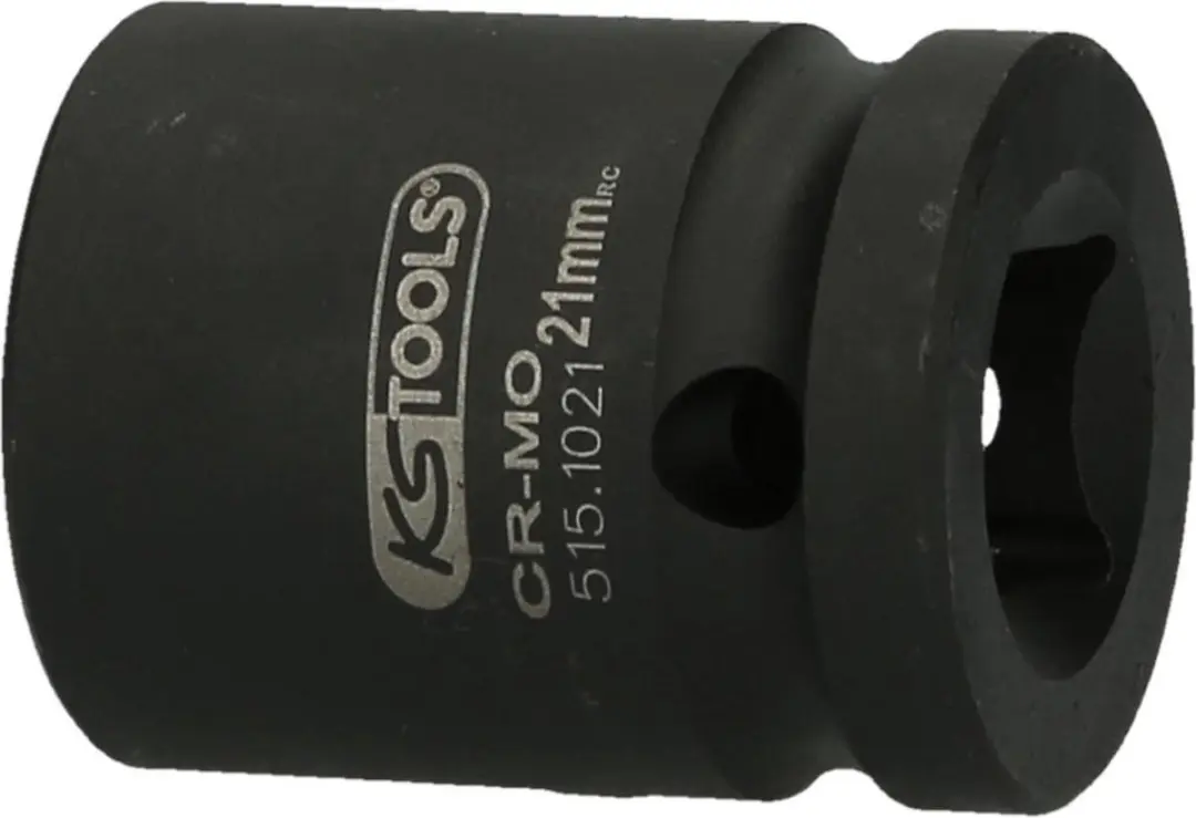 KS Tools 515.1021 Kracht-dopsleutelinzet 1/2" 21mm - Chroom - afbeelding 2 van 6