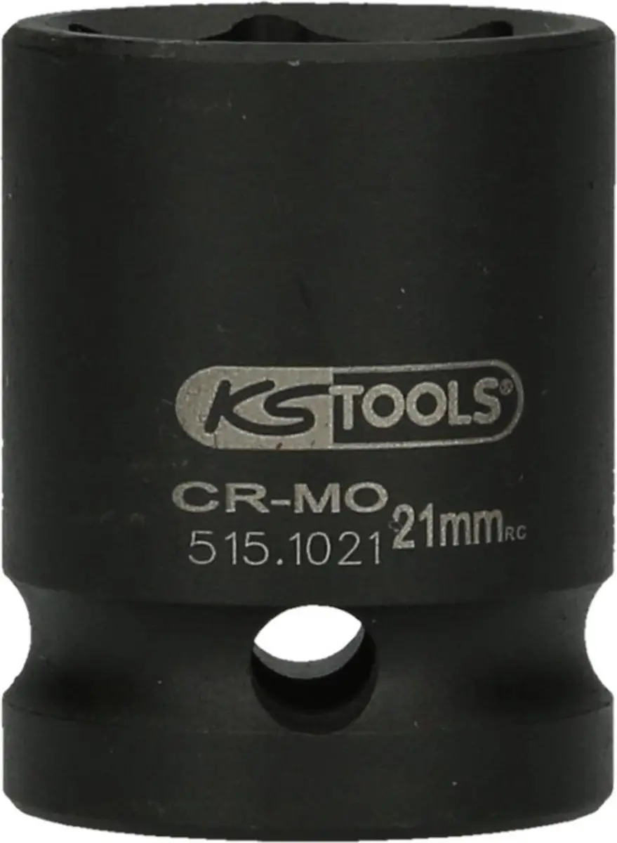 KS Tools 515.1021 Kracht-dopsleutelinzet 1/2" 21mm - Chroom - afbeelding 5 van 6