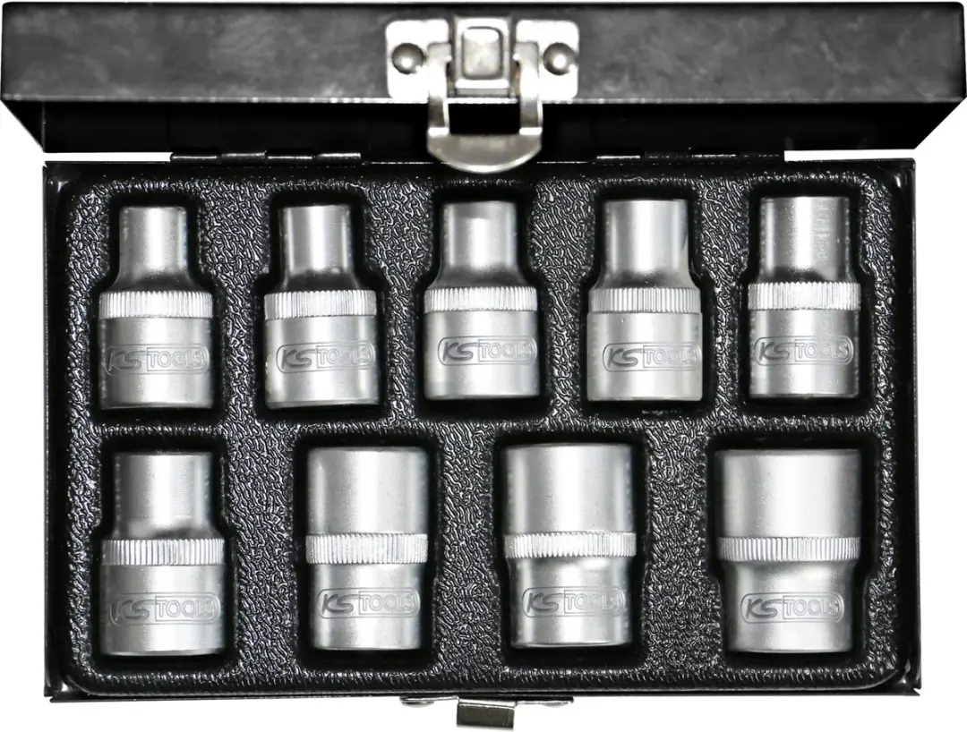 KS Tools TX-E 1/2 Inch Dopsleutelset - 28-delig - afbeelding 2 van 6