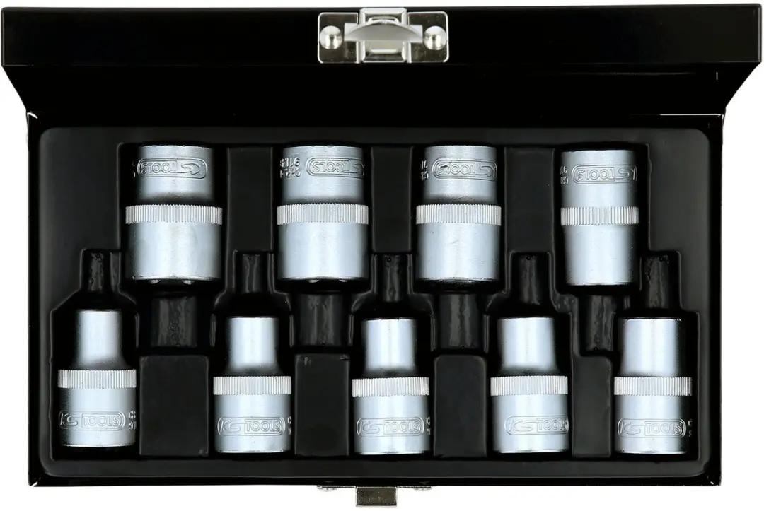 KS Tools TX-E 1/2 Inch Dopsleutelset - 28-delig - afbeelding 6 van 6