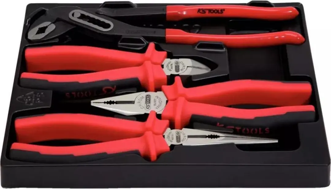 KS Tools Ergotorque Tangenset 115.1004 - 4 stuks - afbeelding 4 van 5