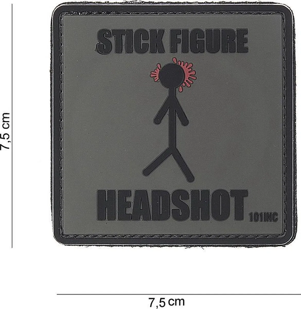 101 Inc Embleem 3D PVC Stick Figure 10055