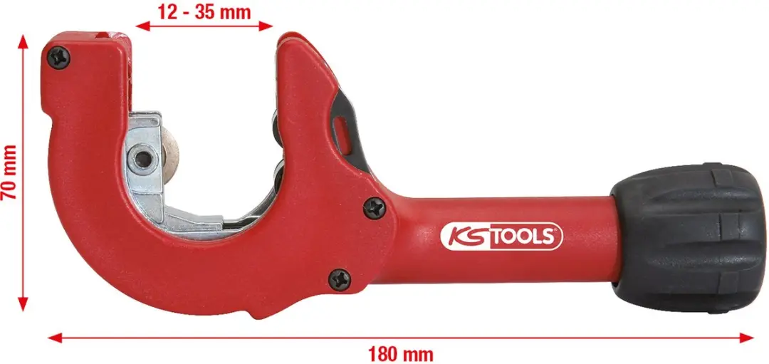 KS Tools 104.5060 Ratel Buissnijder - 12-35 mm - afbeelding 4 van 6