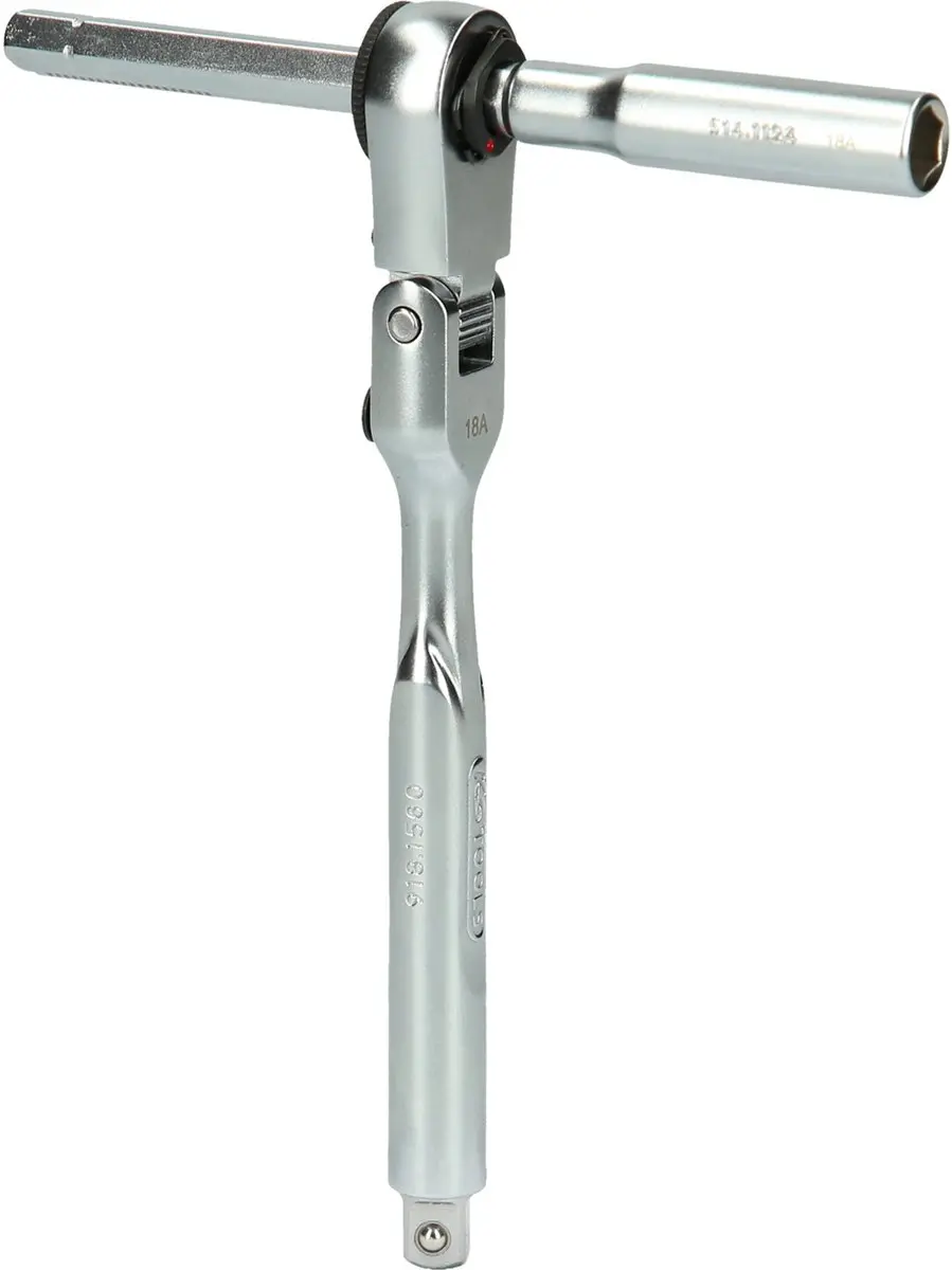 KS Tools 918.1590 Omschakelratel 1/4 119mm - afbeelding 3 van 6