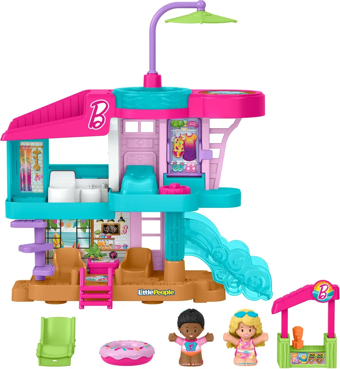 Mattel Little People Barbie Strandhuis