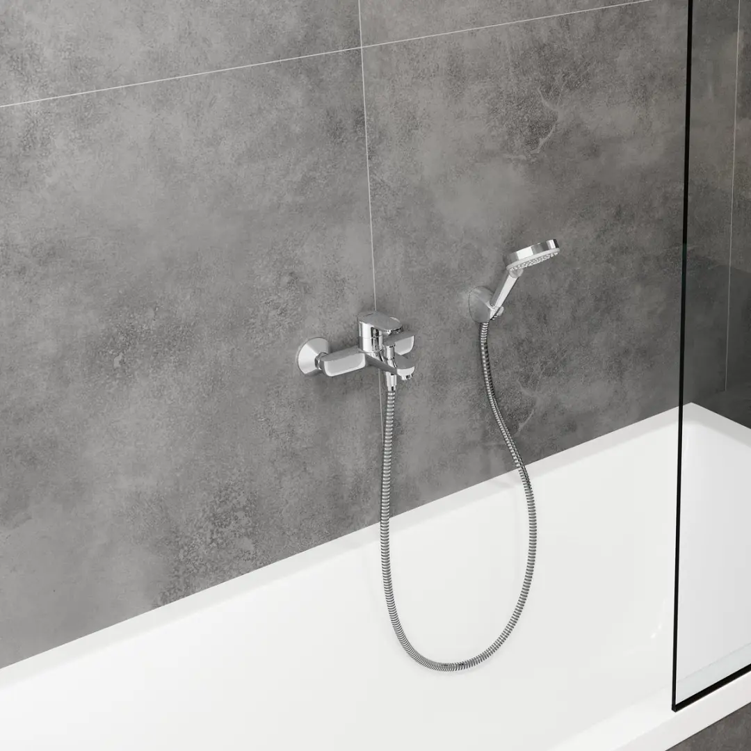 Hansgrohe Vernis Blend Badmengkraan Opbouw - Chroom - afbeelding 6 van 6