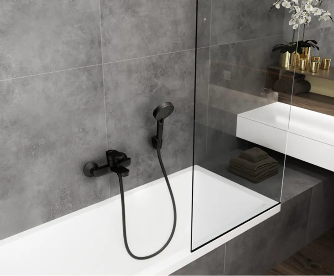 Hansgrohe Vernis Blend Badmengkraan Opbouw - Chroom - afbeelding 2 van 6
