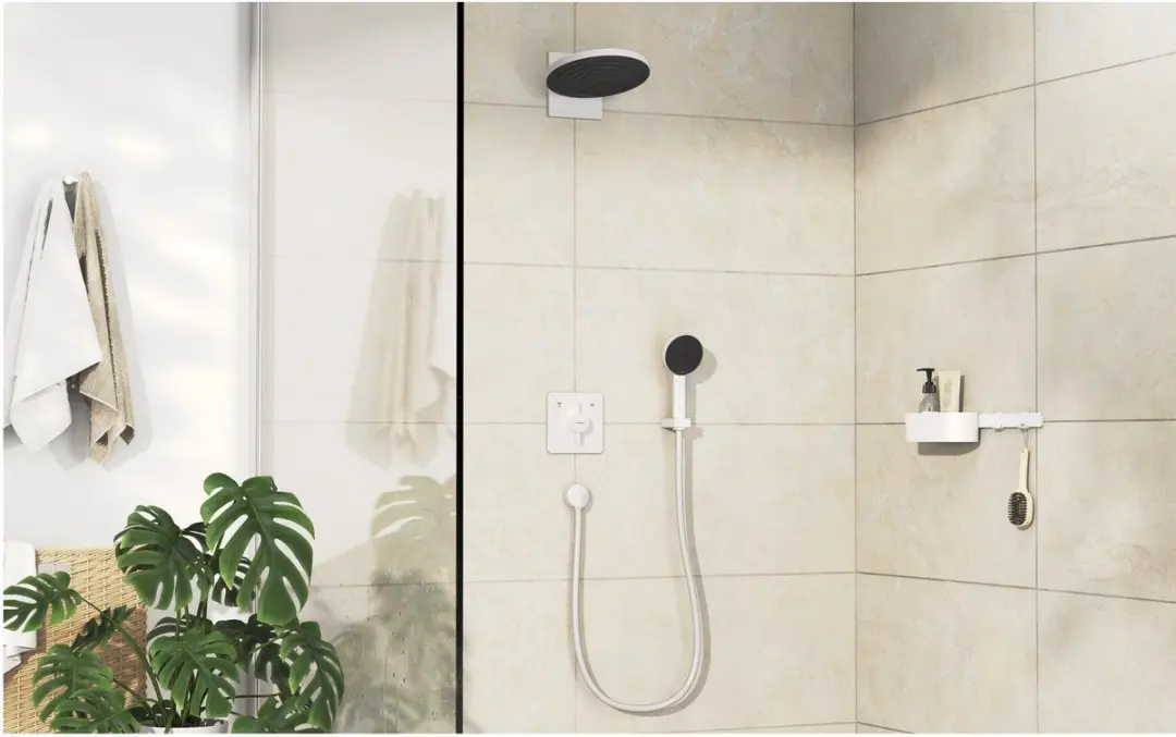 Hansgrohe DuoTurn Q 75414700 Inbouwkraan - Mat Wit - afbeelding 3 van 3