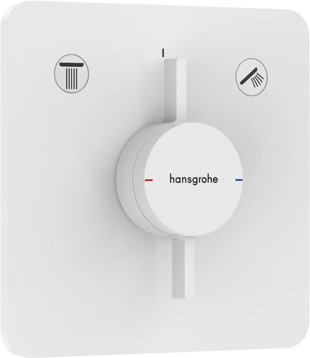 Hansgrohe DuoTurn Q 75414700 Inbouwkraan - Mat Wit - afbeelding 2 van 3
