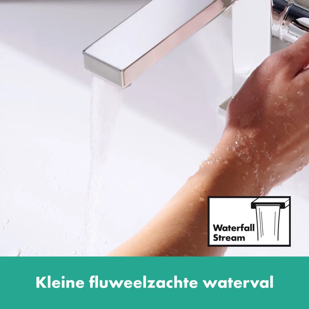 Hansgrohe Tecturis E Wastafelkraan 150 - Chroom - afbeelding 3 van 6