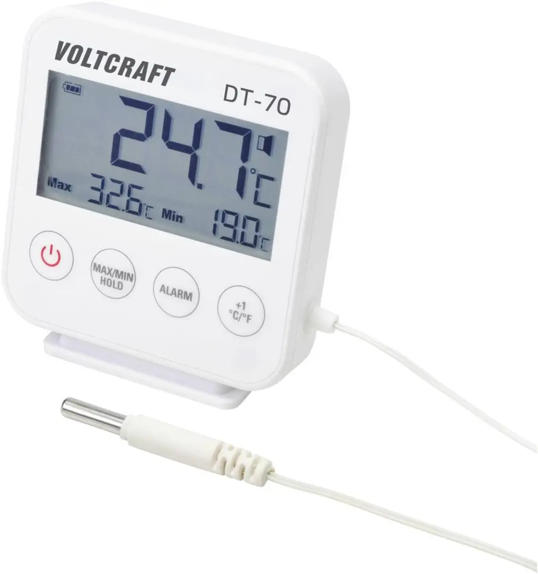 Voltcraft DT-70 VC-12321405 Kabelgebonden Temperatuursensor