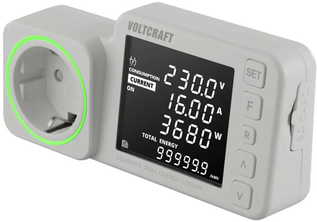 Voltcraft SEM5000 Dual Energiekostenmeter