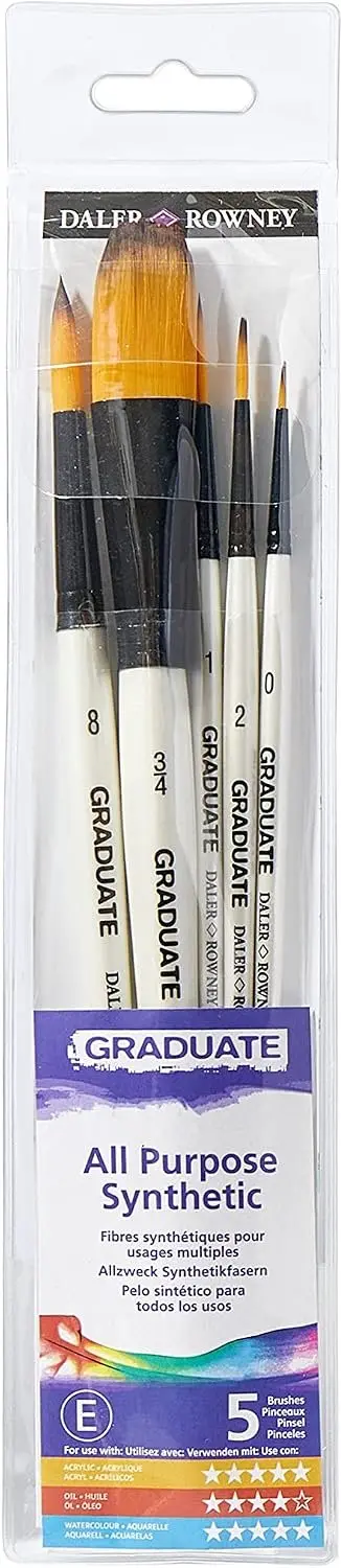 Daler Rowney Graduate Aquarel Penseel Set