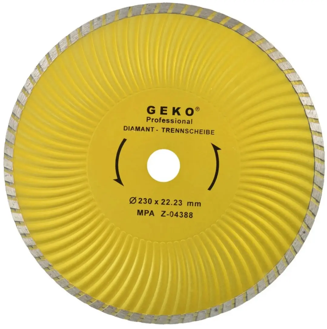 GEKO Turbo Plus Diamantschijf 230mm