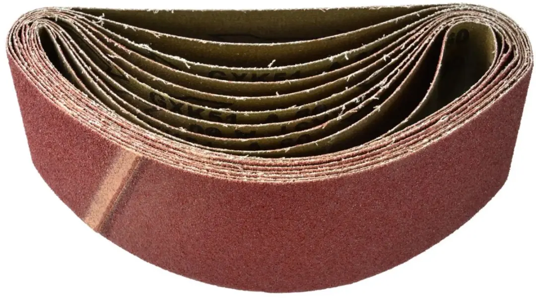 GEKO Schuurband Aluminiumoxide 75x533mm K60 - 10 stuks - afbeelding 2 van 3