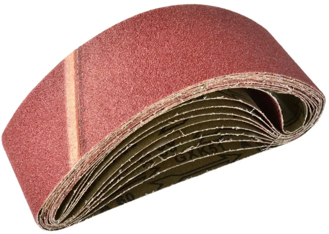 GEKO Schuurband Aluminiumoxide 75x533mm K60 - 10 stuks - afbeelding 3 van 3