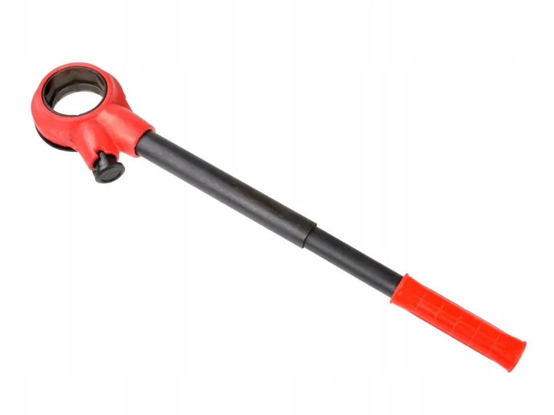 GEKO Ratelsleutel 53 mm - Staal - Rood/Zwart - afbeelding 2 van 6