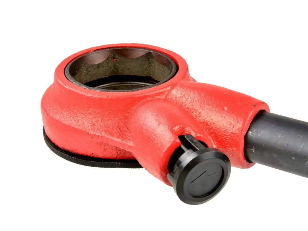 GEKO Ratelsleutel 53 mm - Staal - Rood/Zwart - afbeelding 3 van 6